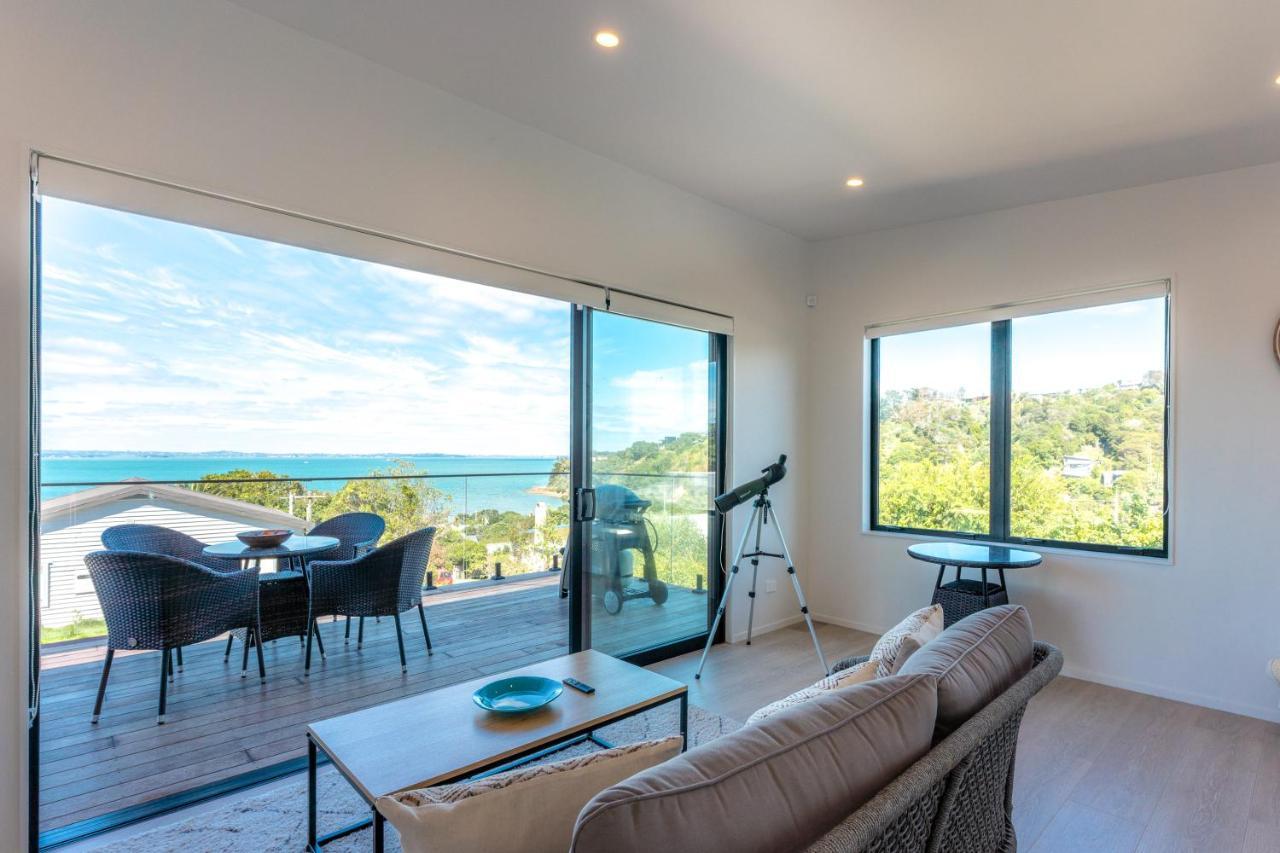 Luna Cottage. Stunning Ocean Views On Waiheke Oneroa ภายนอก รูปภาพ